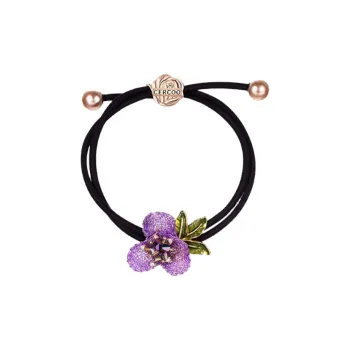 Cercoo Hair Ties Women's FqB543+Taro Purple