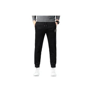 EDENBO Casual Pants Men Black