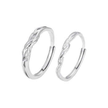 DAWO 999 Fine Silver Rings Unisex
