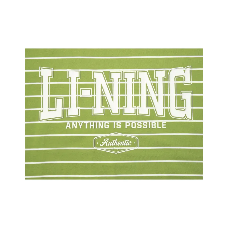 LiNing Sports Life Collection T Shirt Men's Locust Green-3