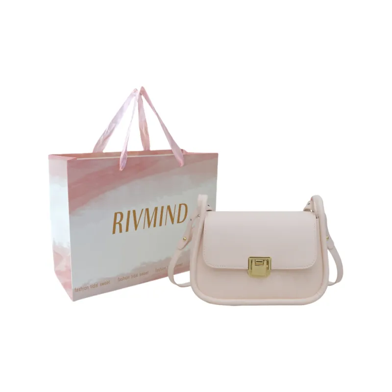 RIVMIND PU Crossbody Bag Regular Women's White/Black/Red/Brown/Green-0