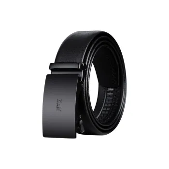 H YXIANG Cow Leather Belts Men's 3.5cm