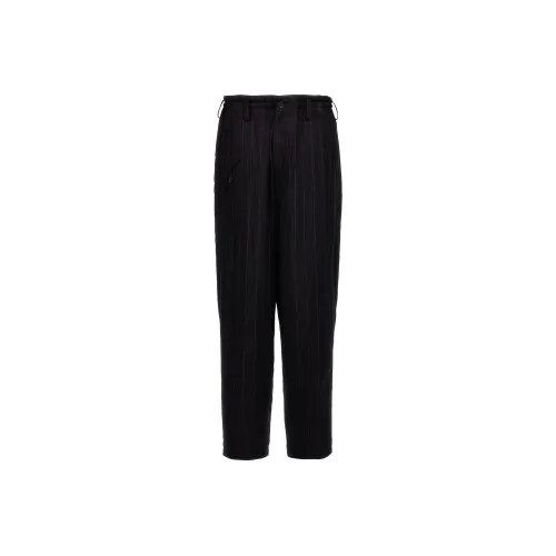 Yohji Yamamoto Pour Homme 블랙 남성 캐주얼 팬츠