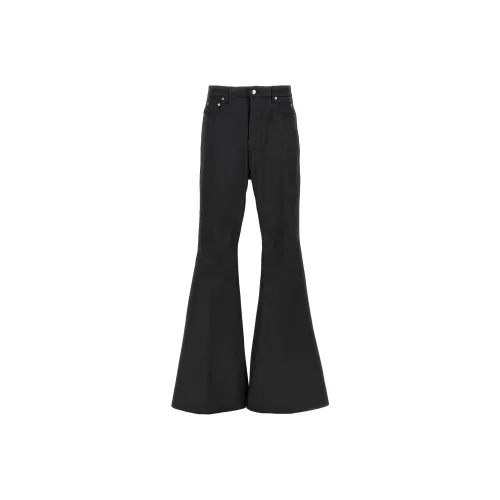 RICK OWENS Waxed Bolan Jeans
