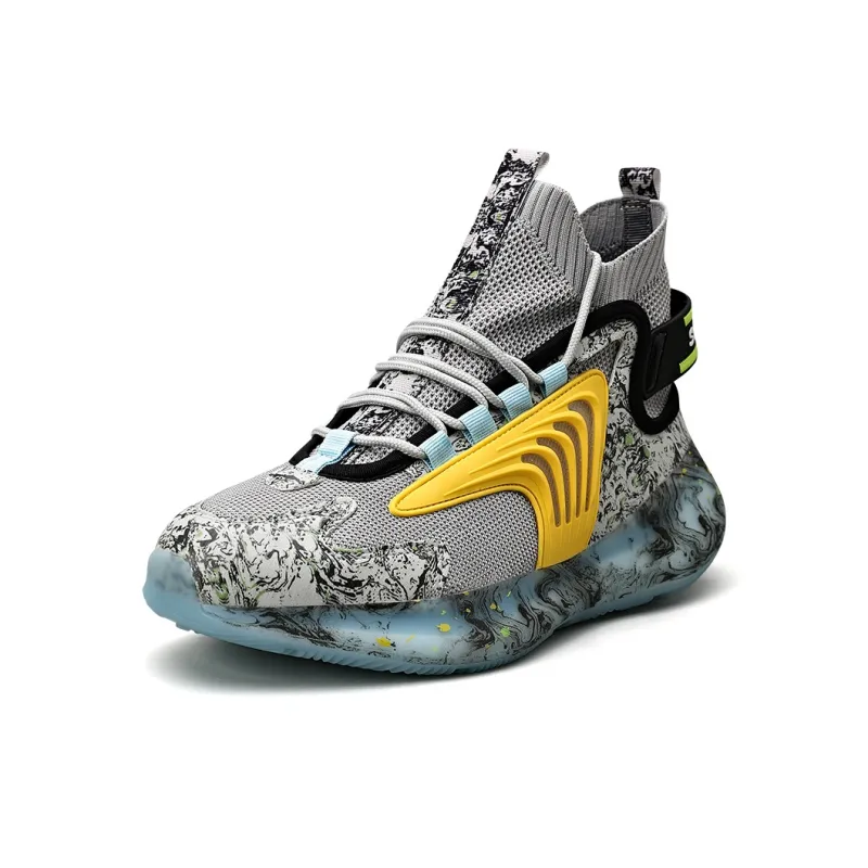 KYMOOU Cushioning, Slip Resistant, And Abrasion Resistant High Top Casual Shoes Men's-13
