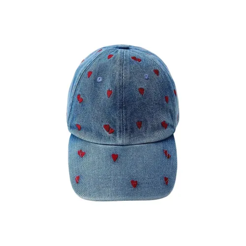 ZARA Cotton Baseball Caps Women's Blue