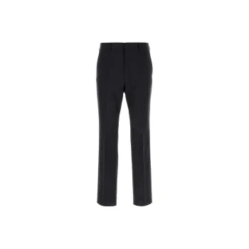 Valentino Pleated Straight Leg Trousers
