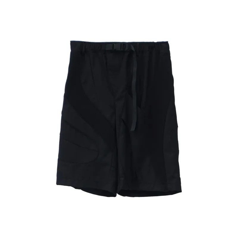 BLINDNOPLAN Loose Fit Shorts Unisex Black-0