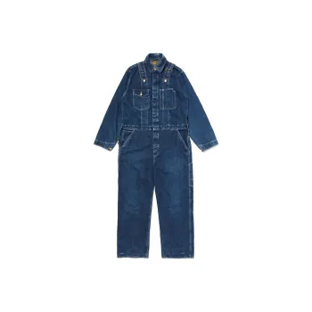 HUMAN MADE Denim Collection Jumpsuits Unisex Indigo