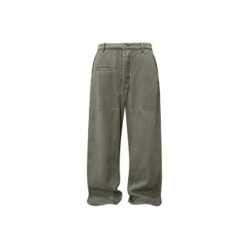 Rusure Cargo Pants Unisex Army Green