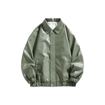 CENPIN Leather Jackets Men