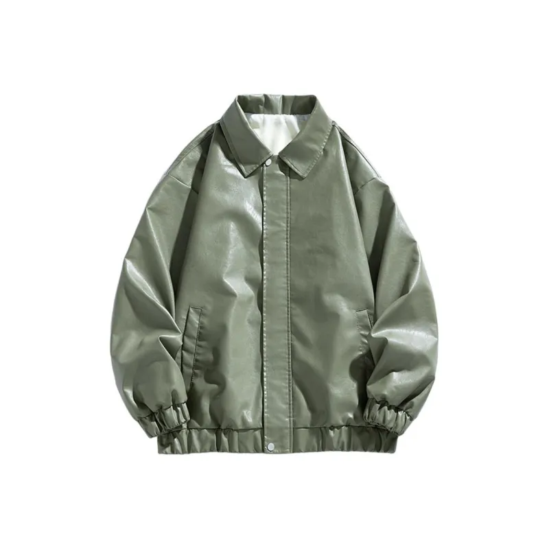 CENPIN Leather Jackets Men-0