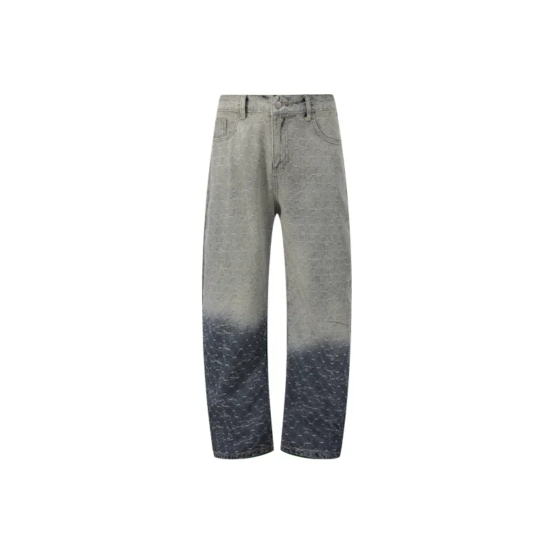 TEN MIRO Jeans Unisex Vintage Blue-2