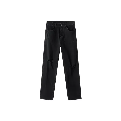 FASTFISH Jeans Unisex Black