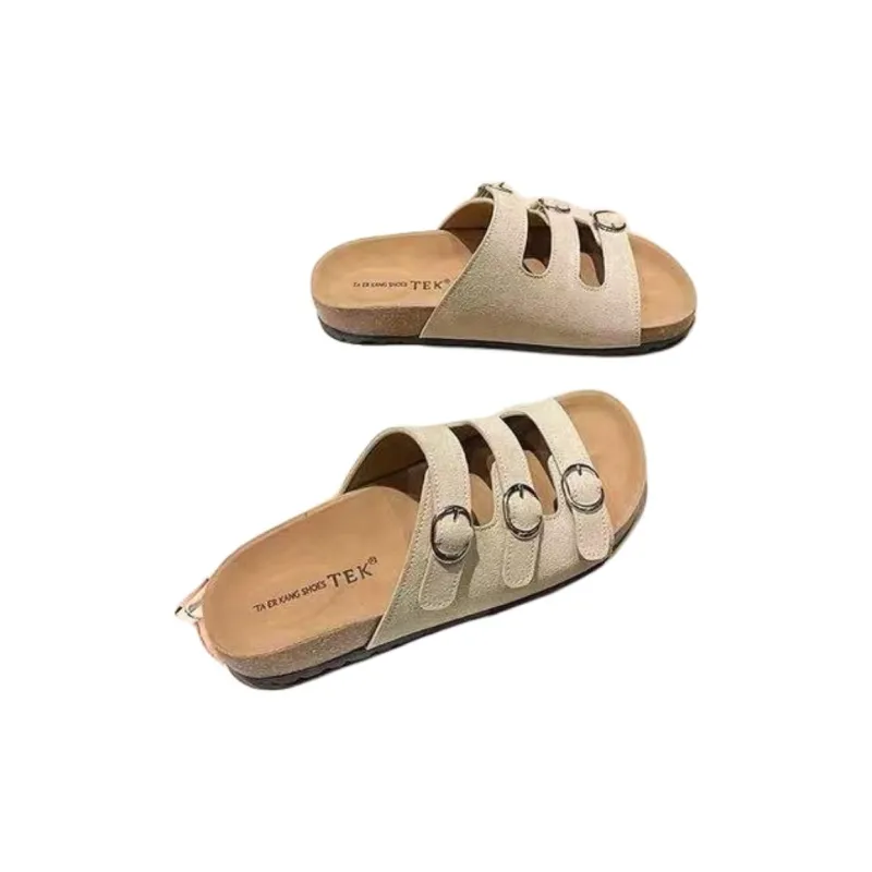 ALPLUME Slippers Khaki, Lemon, Apricot-12