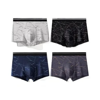 H YXIANG Underpants Men's 4 Pack