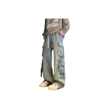 H.V.G.A Jeans Unisex Yellow Mud