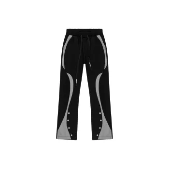 XINYINSU Casual Pants Unisex Black