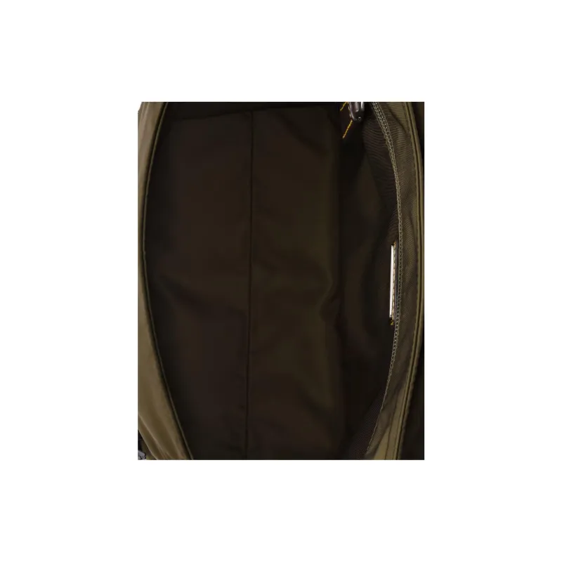 PRADA Re Nylon Recycled Nylon Shoulder Bag Medium Size Men's Brown & Army Green-3