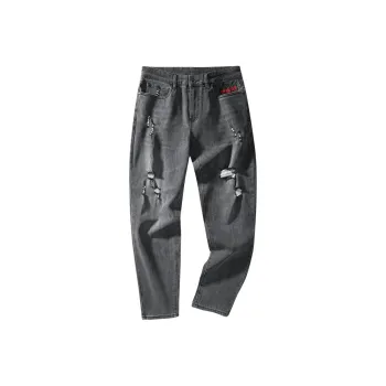 Dance With Wolves Jeans Men's Medium Gray