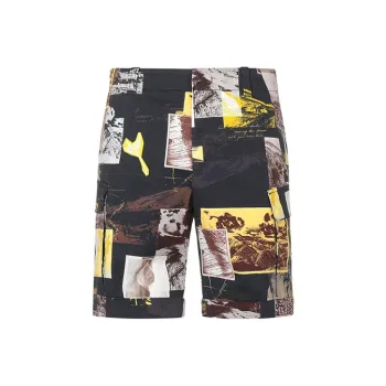 Zzegna Cargo Shorts Men Marine Blue