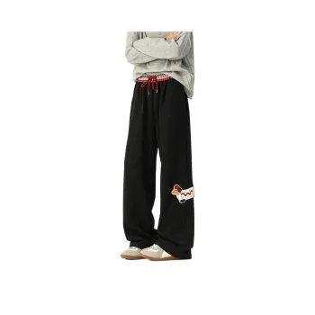 KOKO BASE Casual Pants Unisex Black