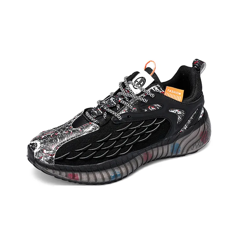 Yi Jiabao Cushioning Slip Resistant Low Top Casual Shoes Men's-11