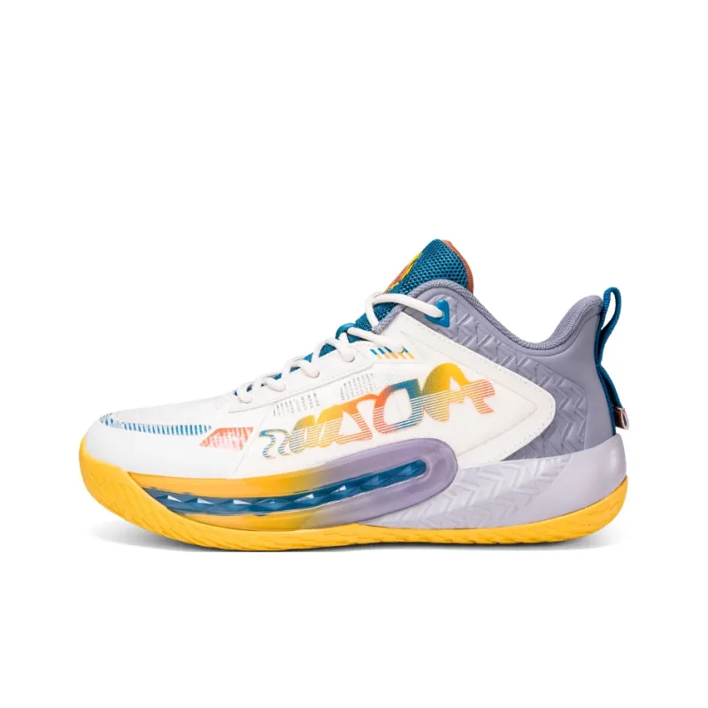 ANDE JAMES Cushioning Slip Resistant Grip Mid Top Basketball Shoes Unisex-6