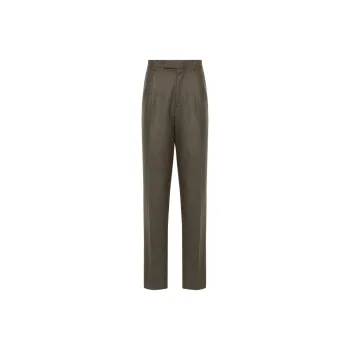 Zegna FW24 Suit Trouser Men's _Nsec Medium Brown