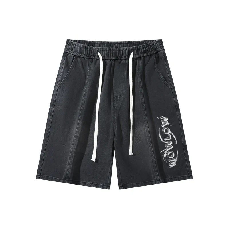 Mowlow Denim Shorts Unisex-0