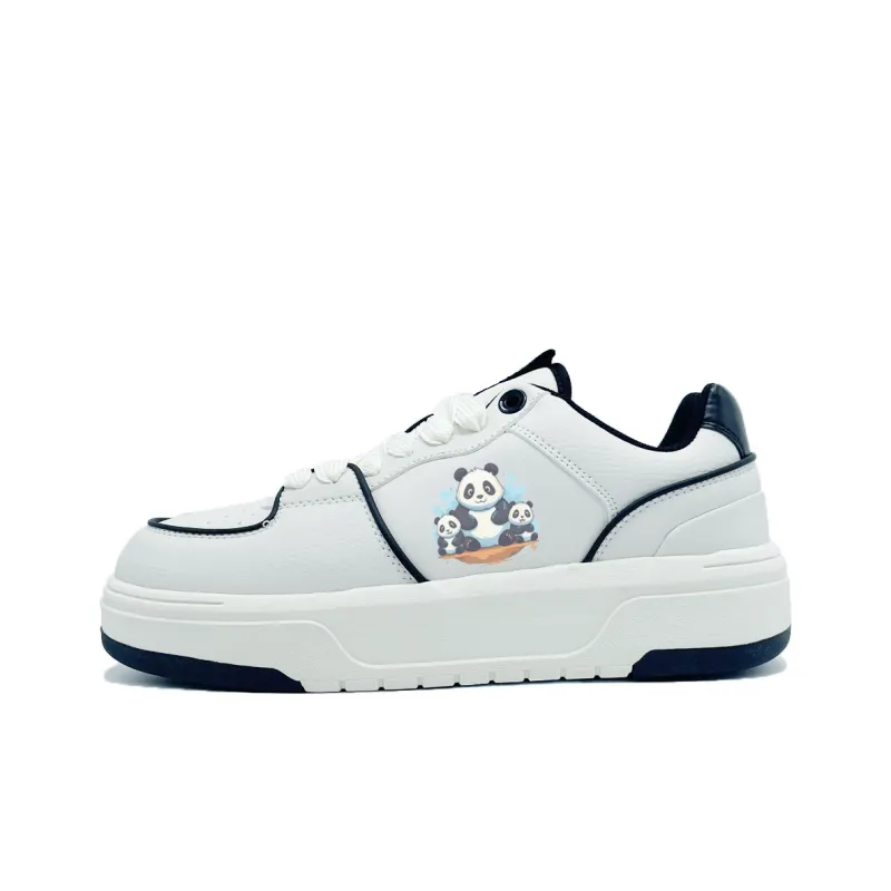 PAIN OR PLEASURE Low Top Skateboard Shoes Unisex Black White-0