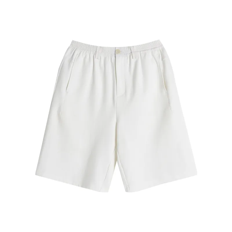 COKEIN Casual Shorts Men's White-0