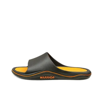Warrior Slip Resistant Abrasion Resistant Slide Slippers Men's Black Yellow