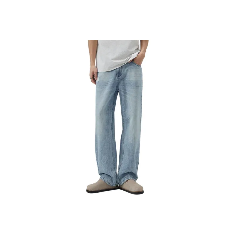 RENBEN Jeans Unisex Ice Blue-0