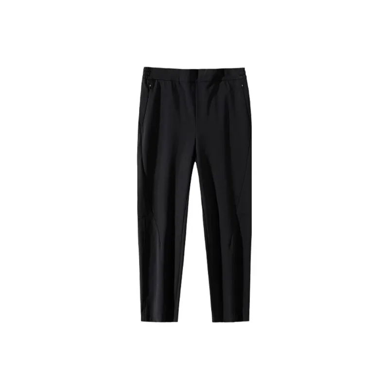 Anta Champion All Weather Series Casual Pants Men's Basic Black-0