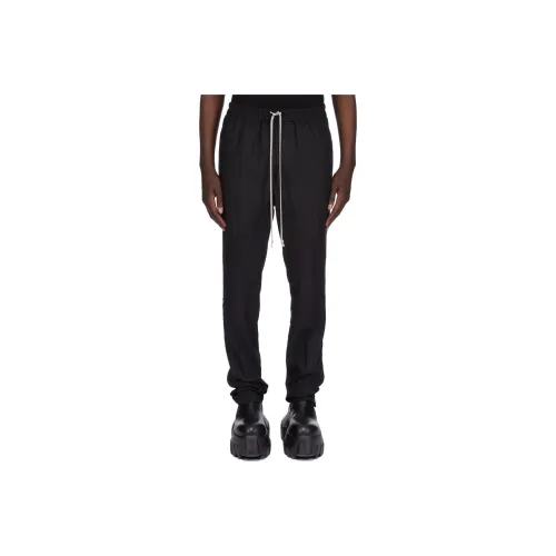 RICK OWENS Drawstring Slim Long Pants
