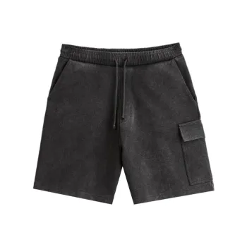 ZARA Cargo Shorts Men Black