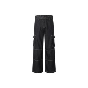 GBXM Jeans Unisex Denim Blue