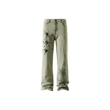 YOSICIL Jeans Unisex Yellow Mud