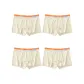 4 Pack Light Apricot