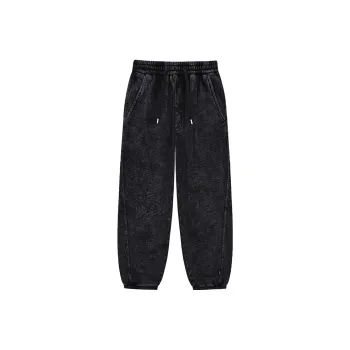XXZXX Casual Pants Unisex Black