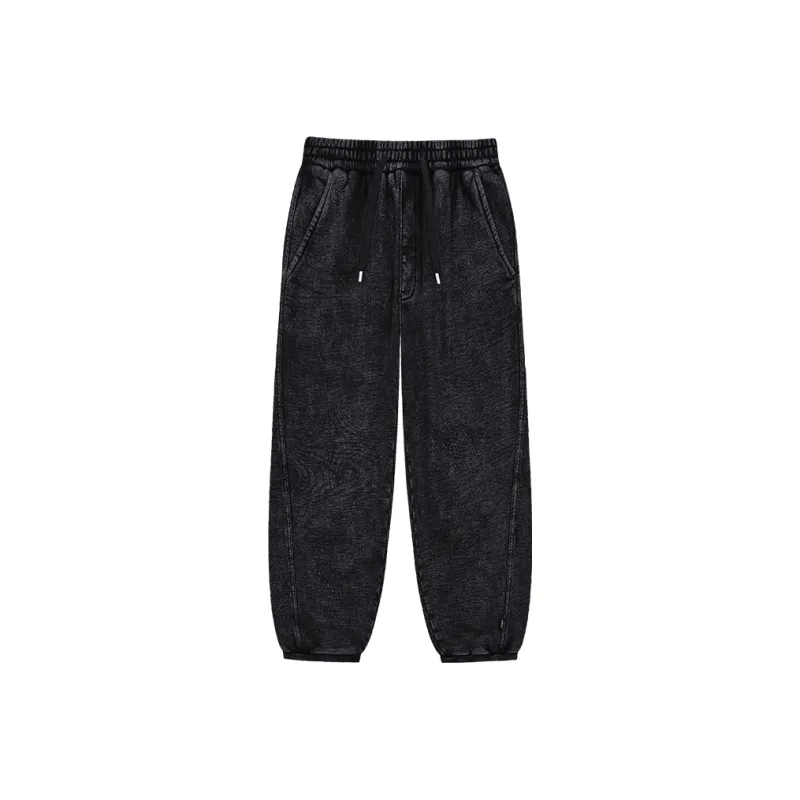XXZXX Casual Pants Unisex Black-0