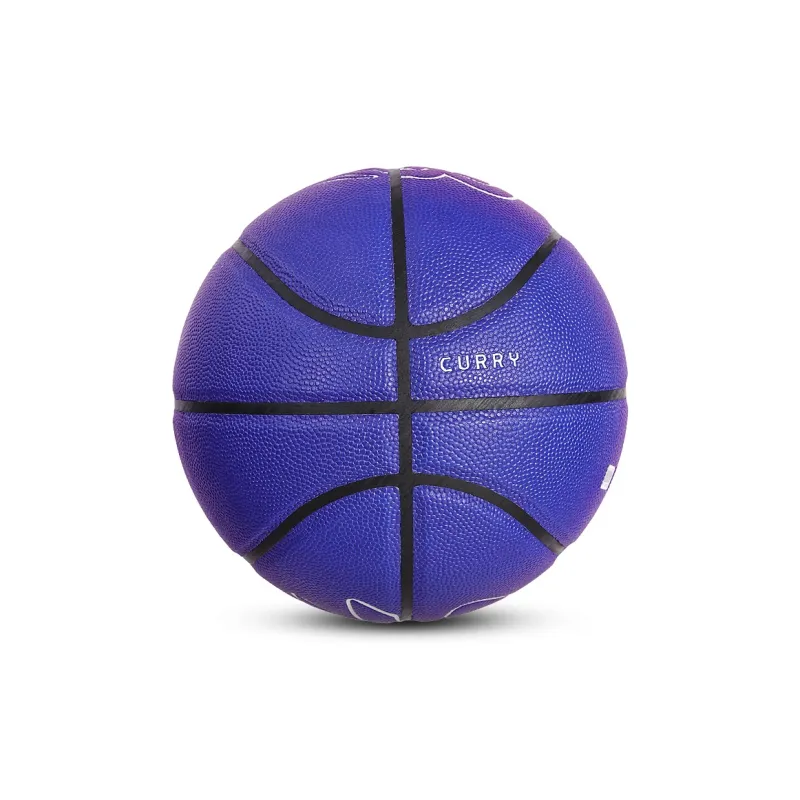 Under Armour CURRY Gradient Collection PU Basketball Gradient Purple Pink Size 7 Ball Training Unisex-4