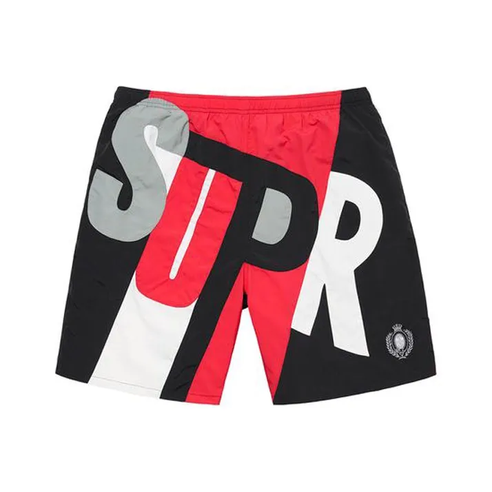 Supreme Big Letter Water Short-0