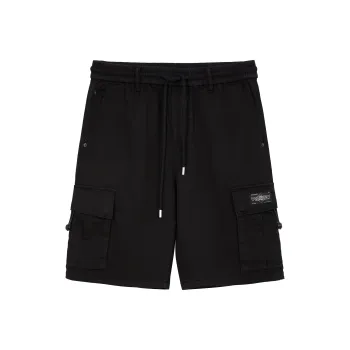 JACK&JONES Denim Shorts Men Black Denim A16