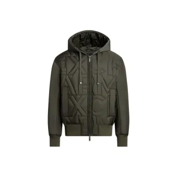 EMPORIO ARMANI FW24 Puffer Jacket Men's Olive Green