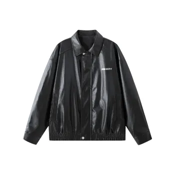 DUNHUANG ART INSTITUTE Leather Jacket Unisex