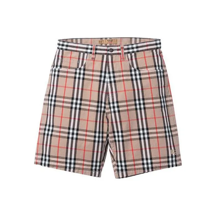 Supreme Burberry Denim Short-2