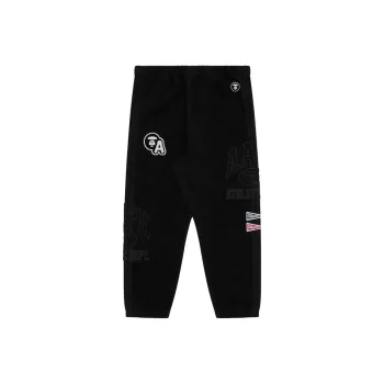 Aape Logo appliqué Cotton Track Pants