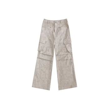 FDR Cargo Pants Unisex Marble Apricot